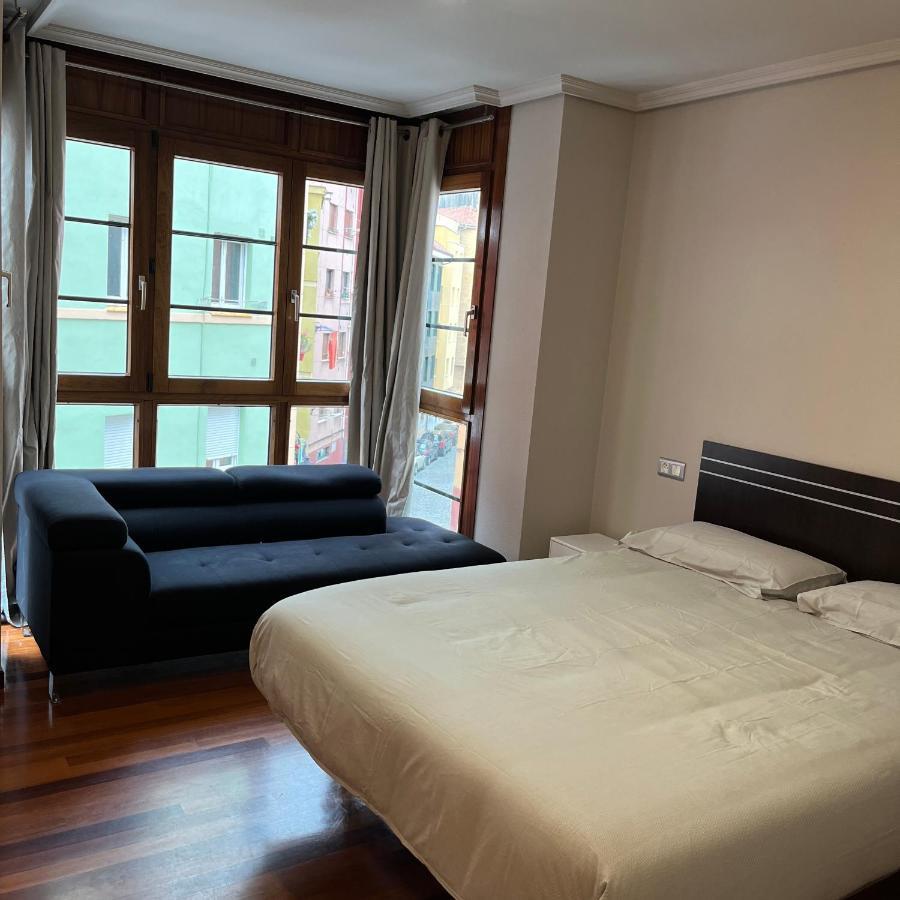 Appartamento Friendly Vistas Mar Apart 3H Y Garaje Gijón Esterno foto